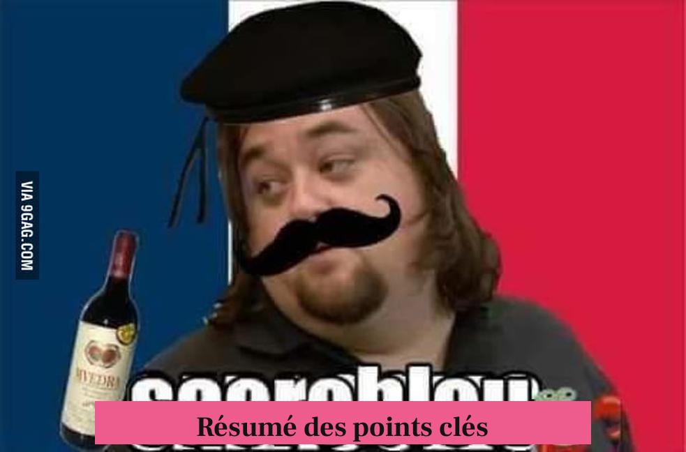 Résumé des points clés
