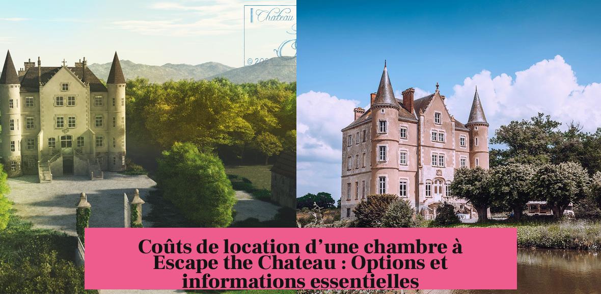 Coûts de location d’une chambre à Escape the Chateau : Options et informations essentielles