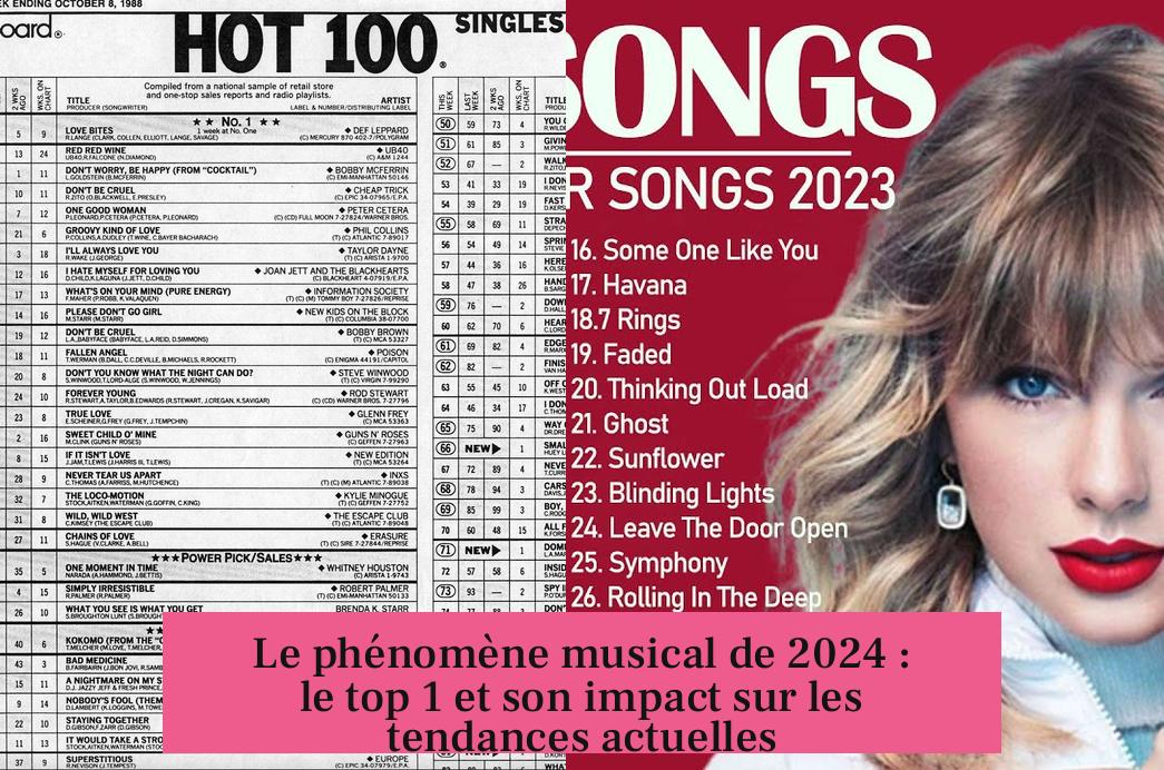 Le phénomène musical de 2024 : le top 1 et son impact sur les tendances actuelles