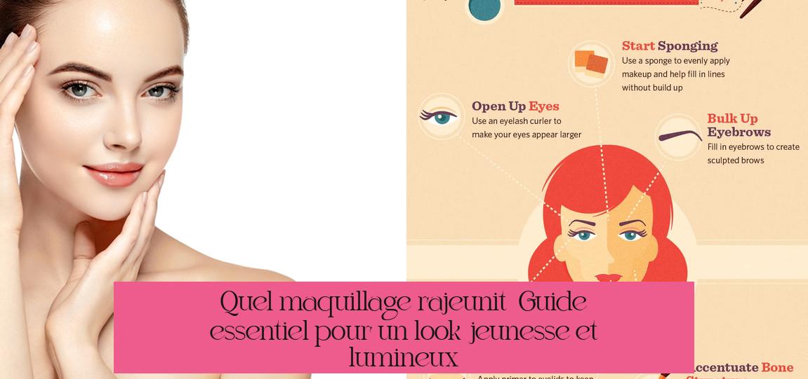 Quel maquillage rajeunit ? Guide essentiel pour un look jeunesse et lumineux