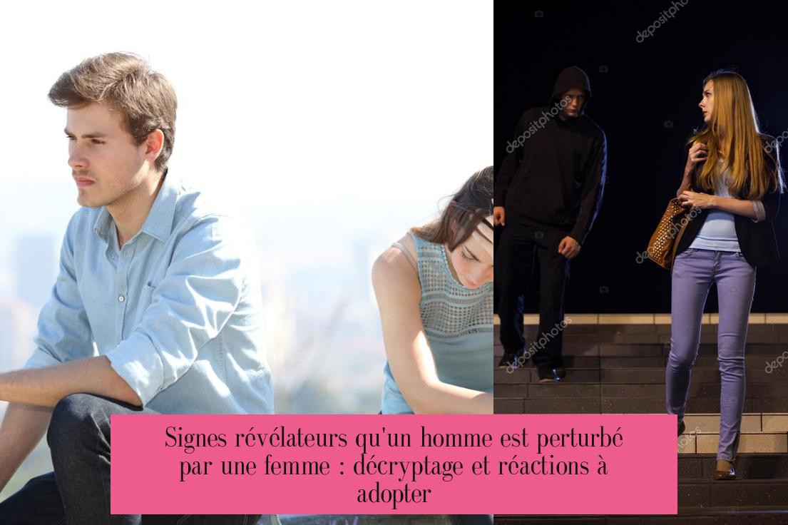 Signes révélateurs qu'un homme est perturbé par une femme : décryptage et réactions à adopter