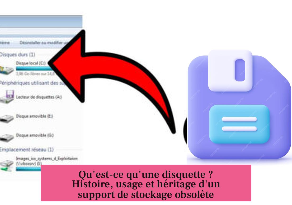 Qu'est-ce qu'une disquette ? Histoire, usage et héritage d'un support de stockage obsolète