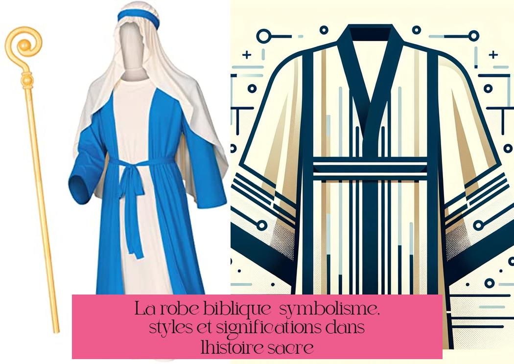 La robe biblique : symbolisme, styles et significations dans l'histoire sacrée
