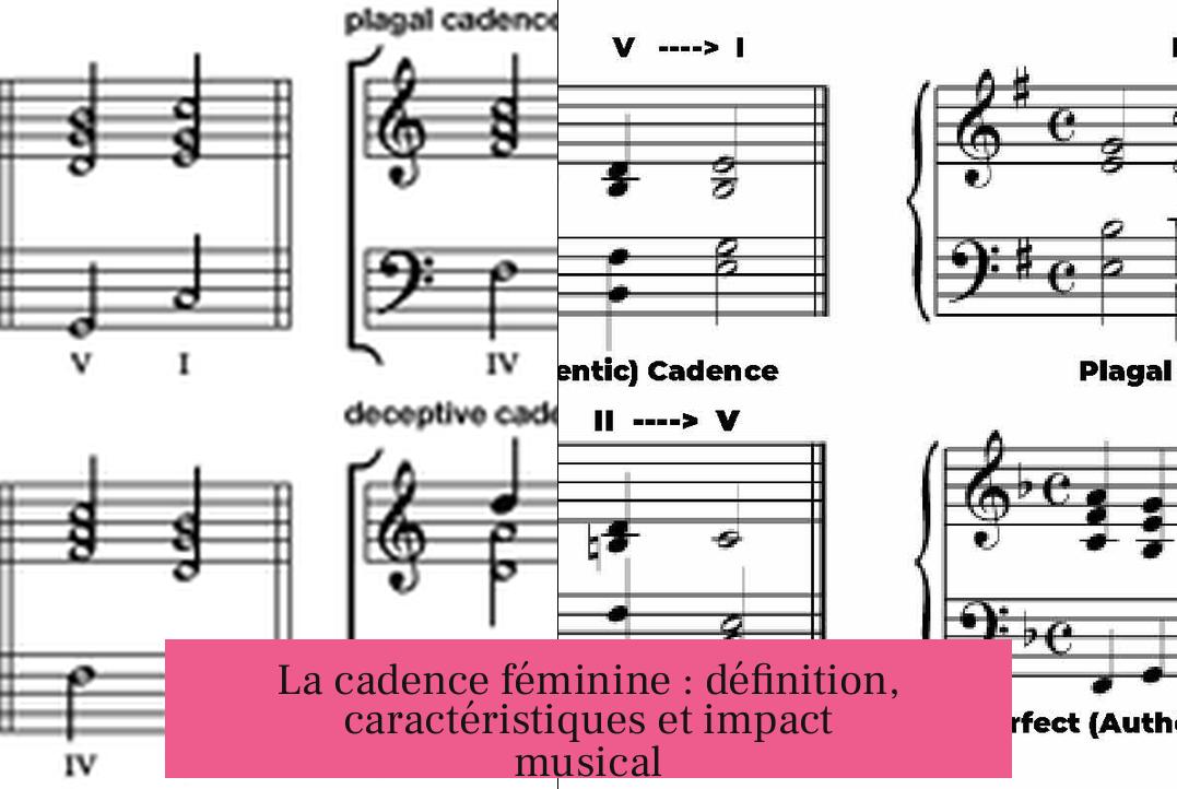 La cadence féminine : définition, caractéristiques et impact musical