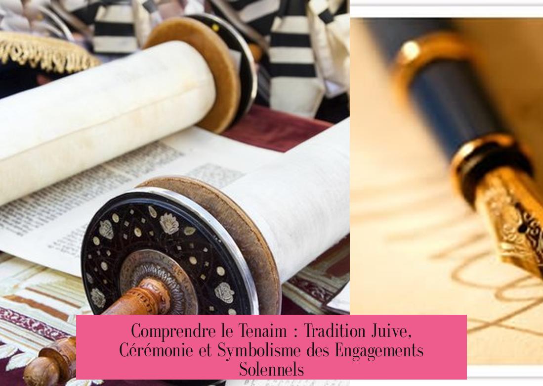 Comprendre le Tenaim : Tradition Juive, Cérémonie et Symbolisme des Engagements Solennels