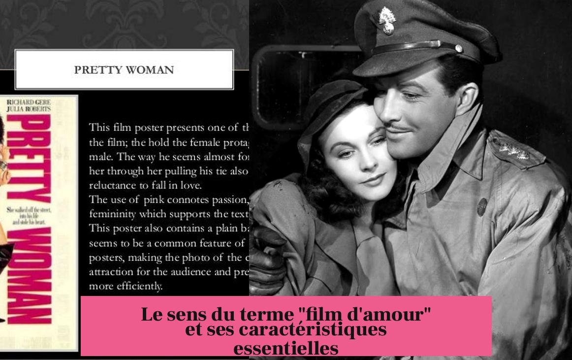 Le sens du terme "film d'amour" et ses caractéristiques essentielles