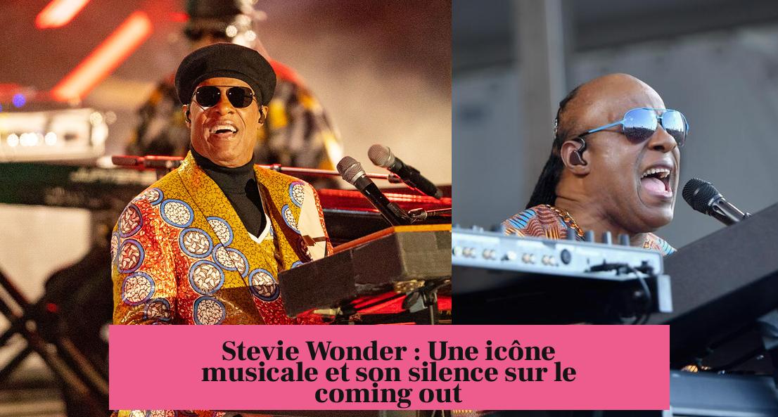 Stevie Wonder : Une icône musicale et son silence sur le coming out