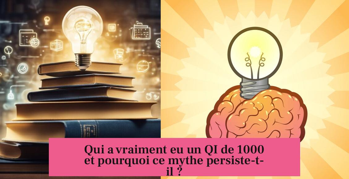 Qui a vraiment eu un QI de 1000 et pourquoi ce mythe persiste-t-il ?